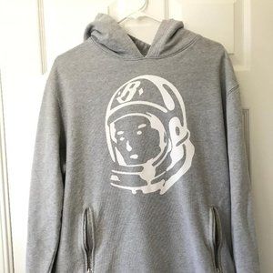 Billionaire Boys Club Grey Embroidered Hoodie, Size XL